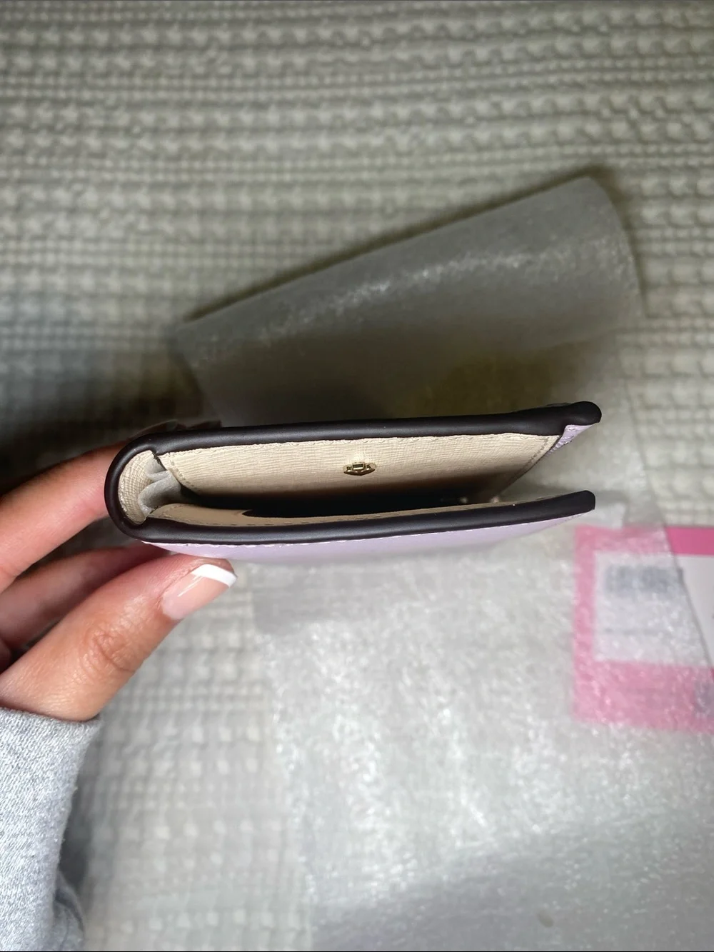 NWT Kate Spade Violet Saffiano Leather Wallet with Gold Hardware 🦄✨
